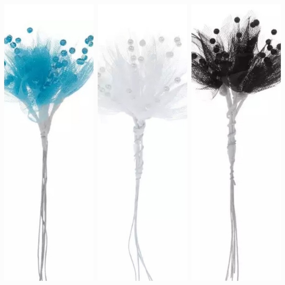 Bundle of Tulle & Pearl Picks 14 Total